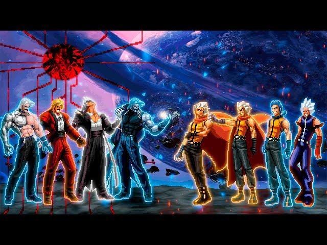 Kof Mugen Rugal Team VS K9999 Team!! Super Batalla