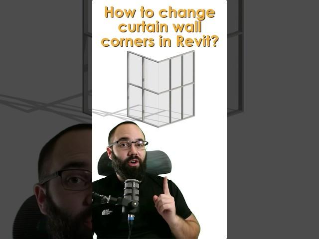 Curtain Wall Corners in #revit