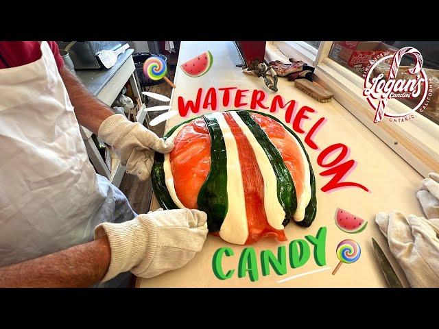 Watermelon Ribbon Candies: Trust the Process  // Logan's Candies