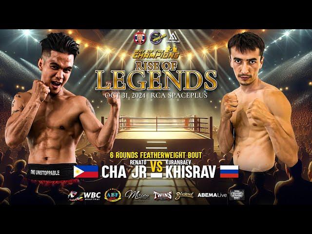 Renato Cha Jr   VS Kuranbaev Khishrav  | October 31, 2024