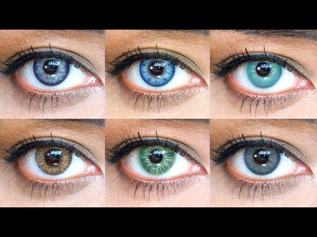 IcoIce Colored Contact Lens Review | For Dark & Light Eyes