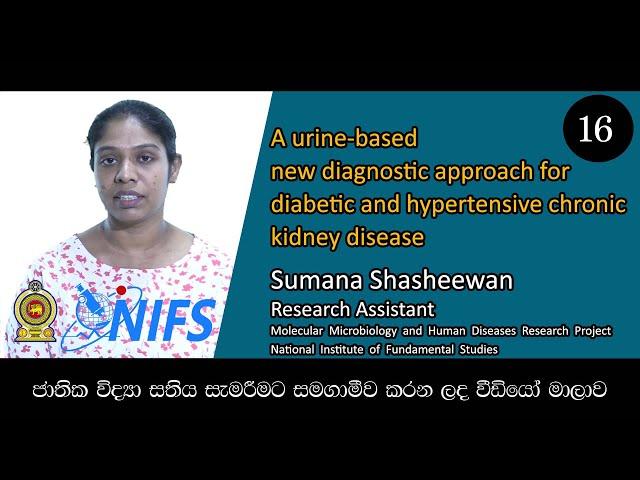 A urine-based new diagnostic approach for diabetic and hypertensive chronic kidney disease