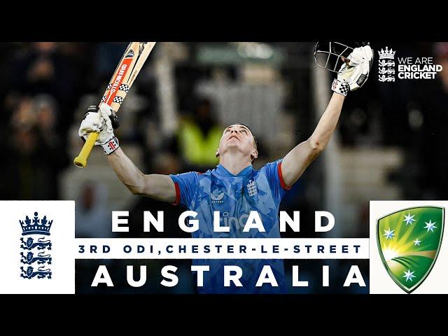 Brook Hits Maiden ODI Century! | Highlights - England v Australia | 3rd Men’s Metro Bank ODI 2024