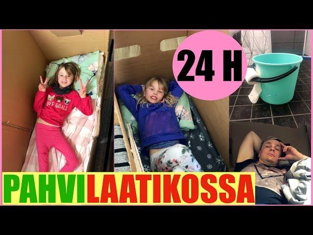 24H PAHVILAATIKOSSA HAASTE ft. tyttäret