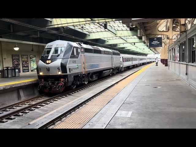 NJT/Amtrak- Railfanning at Newark Penn Station