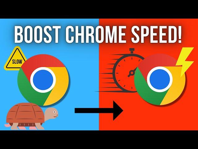 Speed Up Google Chrome! Fix Slow Chrome Browser (2024)