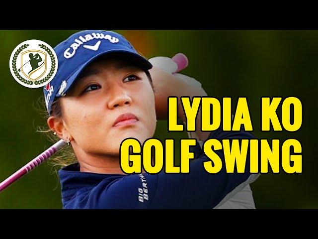 LYDIA KO GOLF SWING SLOW MOTION + DAVID LEADBETTER A SWING