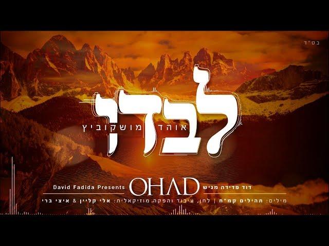 לבדו I אוהד מושקוביץ  (Levado I Ohad Moskowitz I (Official lyrics Video