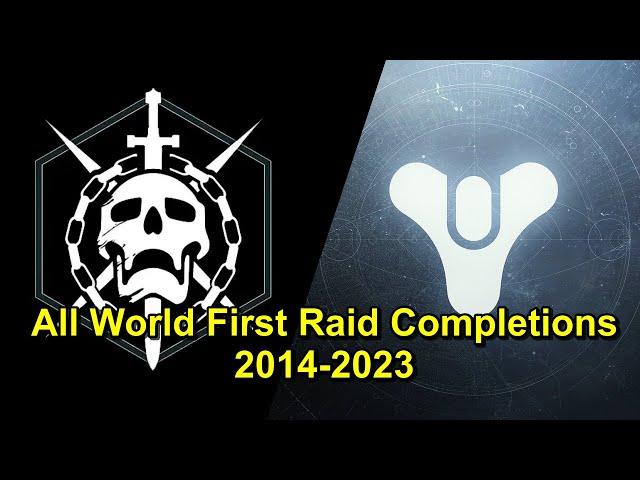 All Destiny Worlds First Raid Reactions (2014-2023)