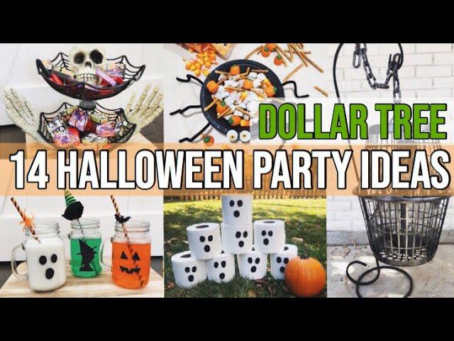 14 DOLLAR TREE HALLOWEEN PARTY IDEAS