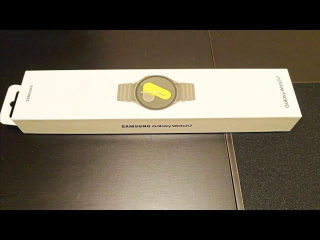 Galaxy Watch 7 Unboxing ASMR