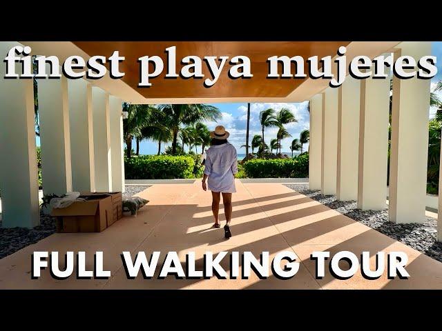 Finest Playa Mujeres Full Resort Walking Tour