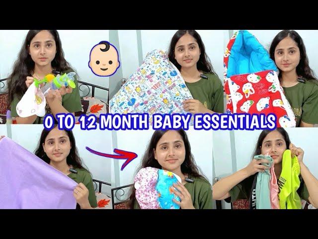 0 To 12 Months Essential ️|| Newborn baby's ke liy important products & Essentials||The Zara world