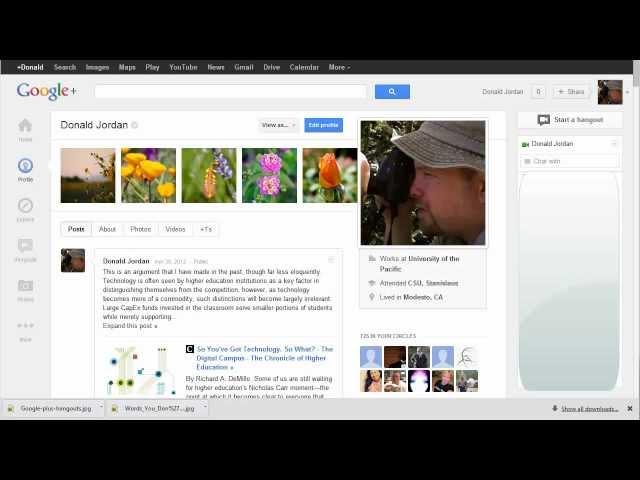 Using Hangouts On Air for Education