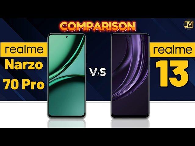 Realme 13 vs realme Narzo 70 Pro : Which Phone is Best