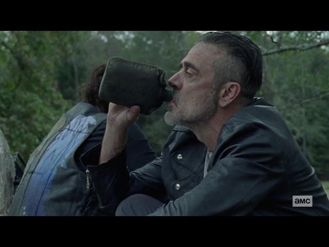 The Walking Dead S10E14 - Negan And Daryl Talk.