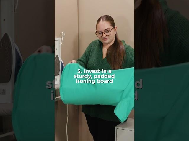 These simple tips on the Ivation Ironing Board guarantee perfectly smooth clothes every time! 
