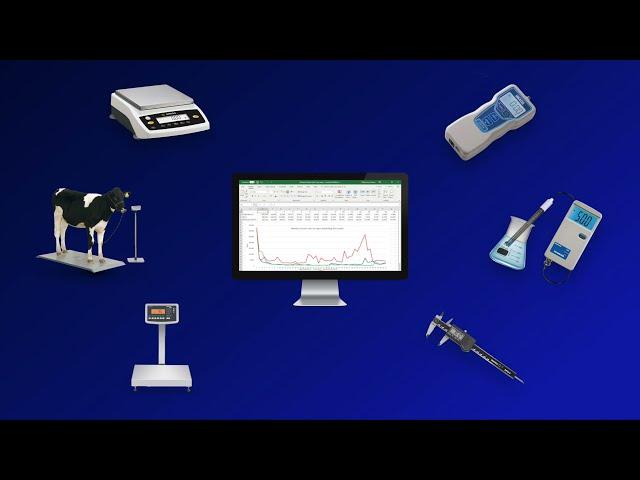 Connecting Scales, Balances, and Other Devices to PCs