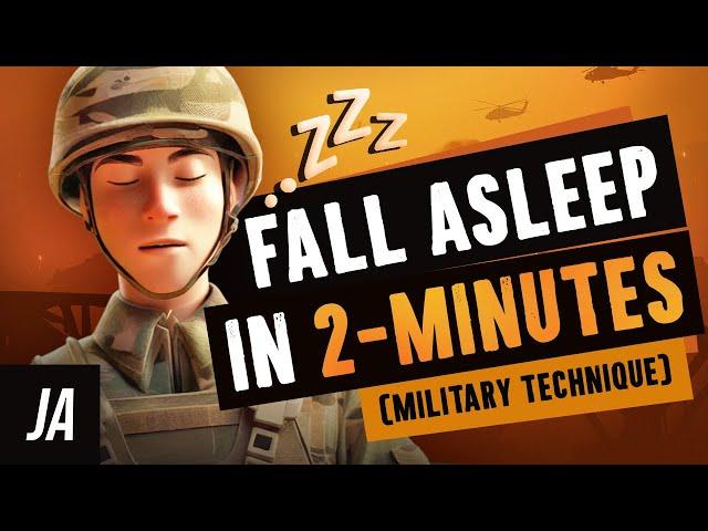 How To Fall Asleep In 2 Minutes! (Proven  Military Technique)