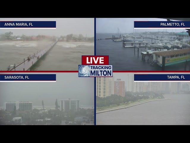 WATCH LIVE: Florida weather cameras ahead of Hurricane Milton | FOX 5 News