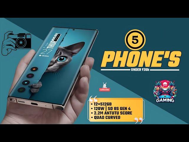 Top 5 Best Smartphone Under 35k In India | Allrounder | Best Phone Under 35000