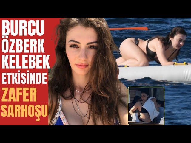 Altın Kelebeği Kaptı, Tatile Kanat Çırptı! Burcu Özberk'in Bota Çıkamadığı Eğlenceli Anlar