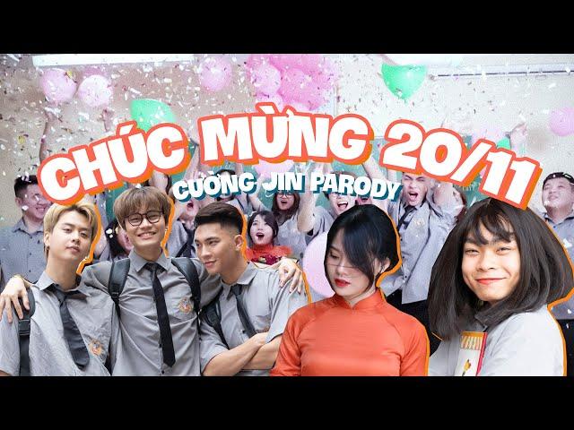 KHOIVIET MEDIA [NHẠC CHẾ]  CHÚC MỪNG NGÀY NHÀ GIÁO VIỆT NAM  20-11 | PARODY CÚN YÊU CƯỜNG JIN | AMAX