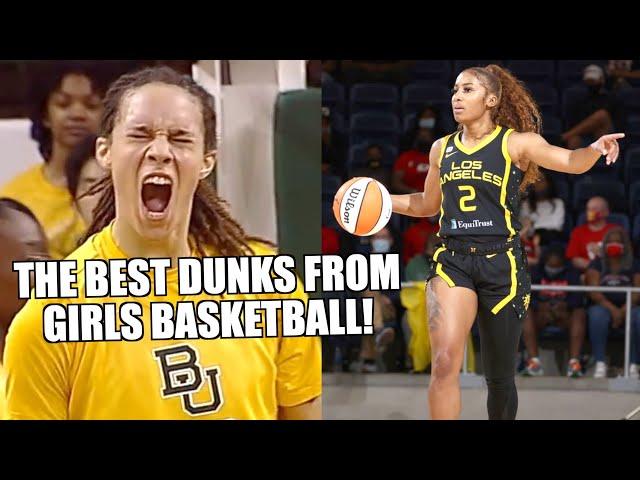 TOP 10 DUNKS FROM WOMEN'S BASKETBALL!!