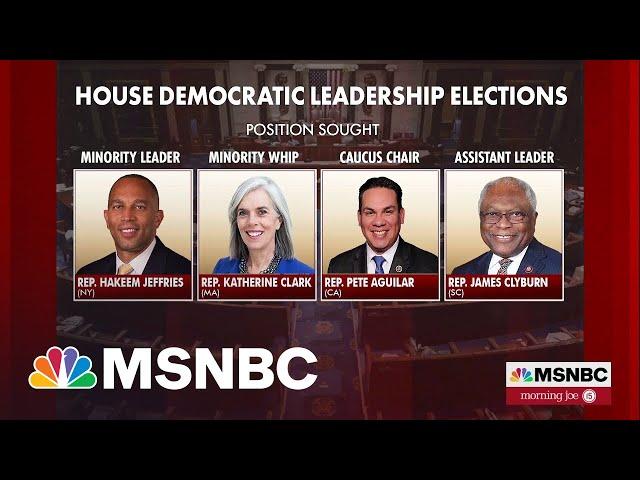 'A Generational Change In Leadership': House Dems To Vote Wednesday