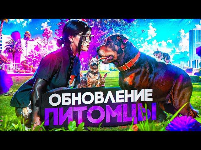 ОБНОВЛЕНИЕ С ПИТОМЦАМИ В ГТА 5 РП│ОБНОВЛЕНИЕ ДОМАШНИХ ЖИВОТНЫХ В ГТА 5 РП│НОВЫЕ ЖИВОТНЫЕ НА ГТА 5 РП