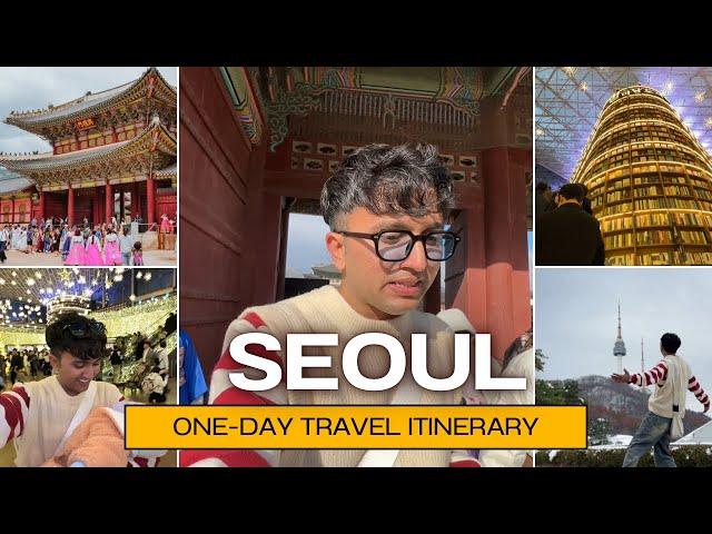 1 Day Seoul Adventure | 3 famous Places | Pakistani in Korea