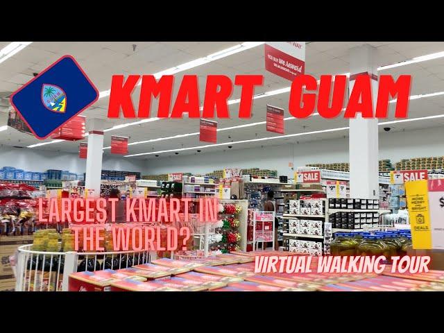 Explore The Epic World's Largest Kmart In Beautiful Guam || Remaining Kmart Store