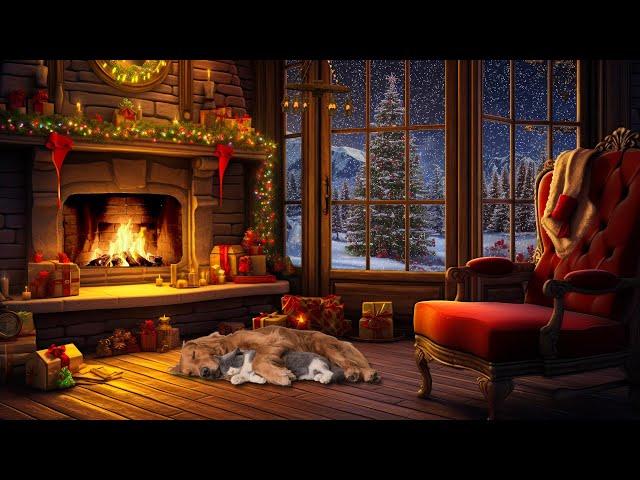 Best Christmas Songs for Relax, Sleep, StudyHeavenly Christmas Music & Warm Fireplace Sounds