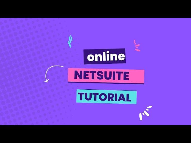 Netsuite Certification Training || Netsuite  training material || learning netsuite