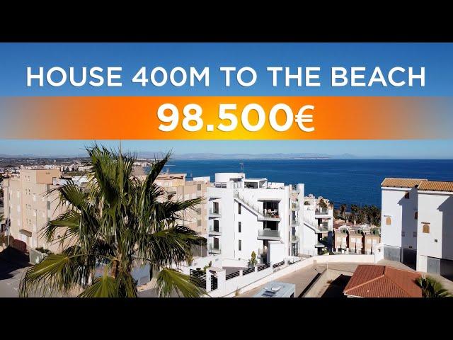 House in Spain ️ Semi detached house on two floors with sea views in La Mata, Torrevieja