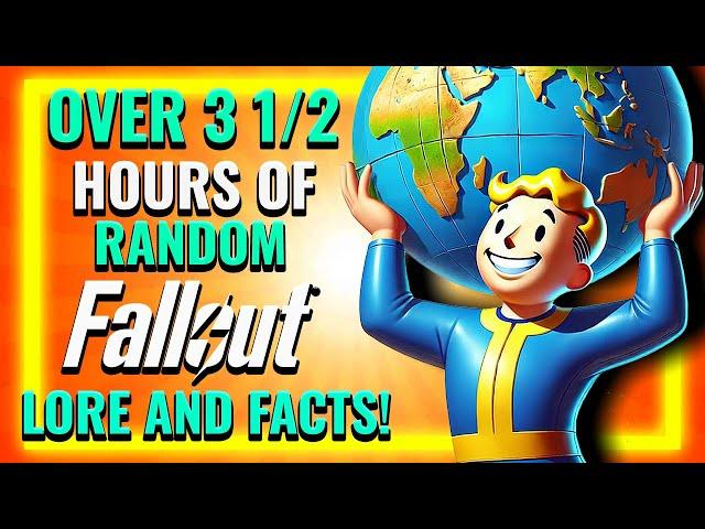 Over 3 1/2 Hours of Random Fallout Lore and Facts