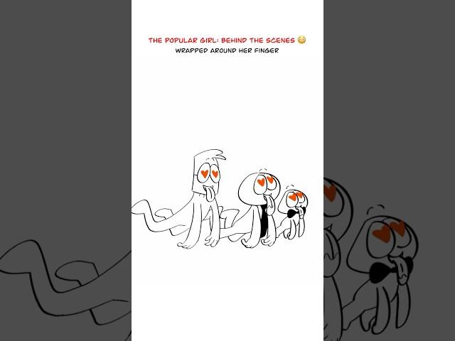 Popular Girls Be Like…  (Animation Meme) Anim: Mansurella #shorts