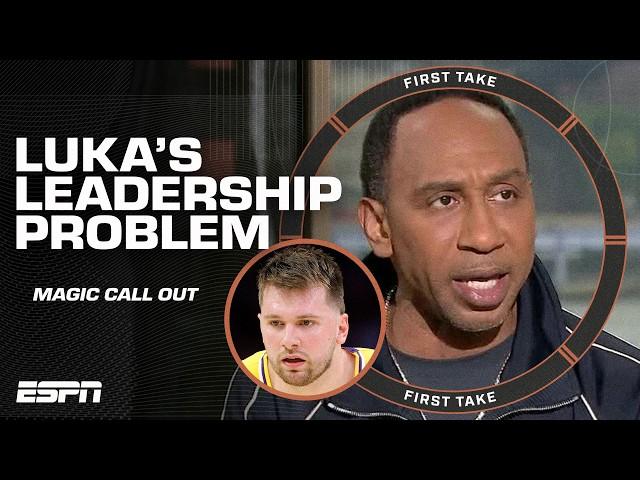 Stephen A. & Udonis Haslem AGREE on Luka Doncic's leadership skills ️ 'IT'S A PROBLEM' | First Take