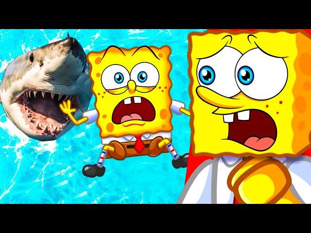 SPONGEBOB vs 9,784,235 Feet Fall