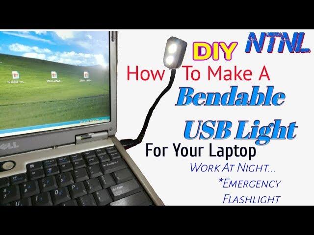 How to make a simple USB light - For Your Laptop - NTNL DIY Tutorial