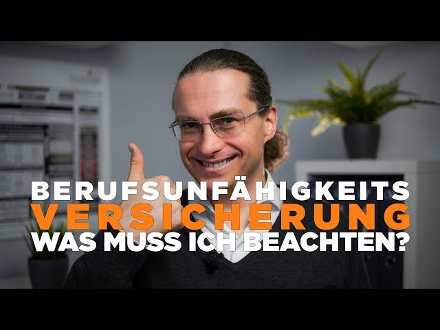 Der richtige Umgang mit Gesundheitsfragen am Beispiel der Berufsunfähigkeitsversicherung Teil 1 / 2