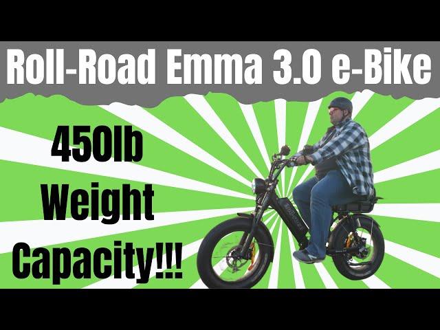 The BEST eBike for PLUS-SIZED Riders - Roll-Road Emma 3.0