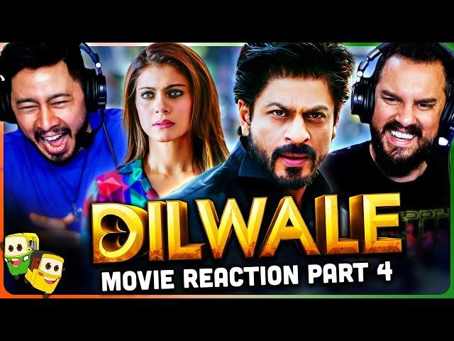 Part 4 - DILWALE Movie Reaction! | Shah Rukh Khan | Kajol | Varun Dhawan | Boman Irani