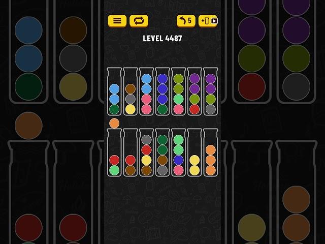 Ball Sort Puzzle Level 4487