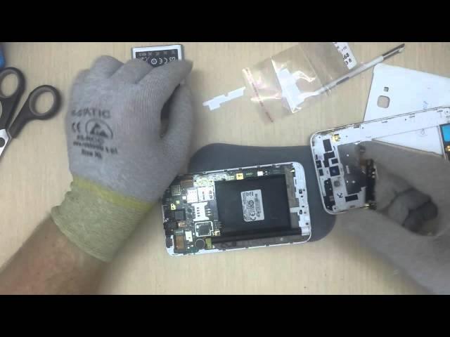 Samsung N7000 , NOTE 1 Disassembly & Assembly - Digitizer Screen Case Replacement Repair