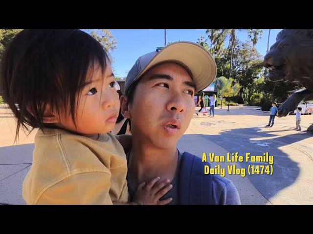 Exploring San Diego Zoo in Our Camper Van | A Van Life Family Vlog