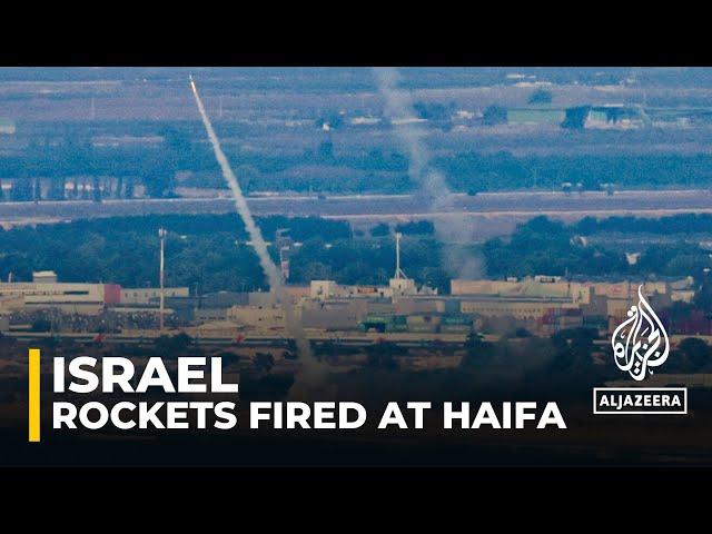 Israel’s army says 5 rockets targeting Haifa intercepted