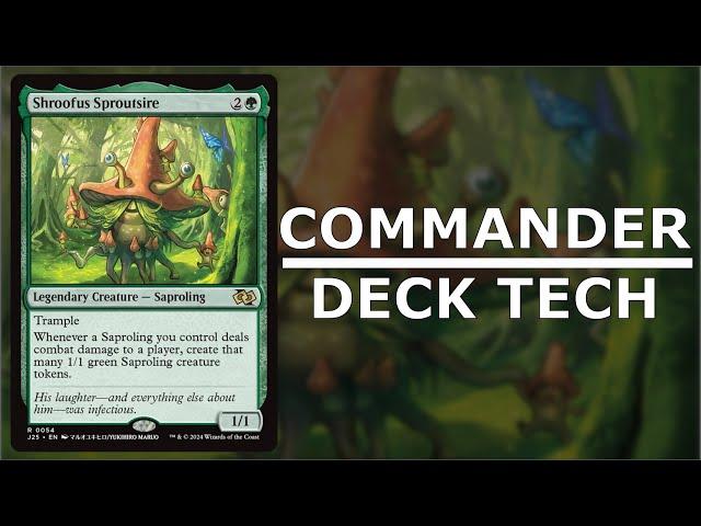 Shroofus Sproutsire - Saproling Tribal - Commander Deck Tech  [Magic: the Gathering / MTG]