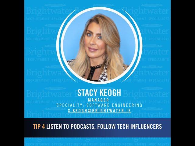 Tip 4: Listen to Podcasts, Follow Tech Influencers