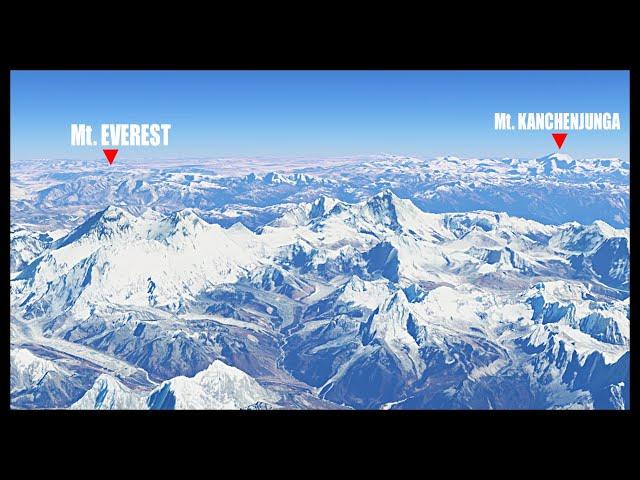 Mount Everest to Mount Kanchenjunga